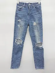 ◇ SLY スライJEANS ジーンズ デニム パンツ サイズ24 ブルー系 レディース P  【1406240009473】