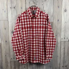 OLD ECKO UNLTD 90s エコー 長袖 厚地 チェック シャツ