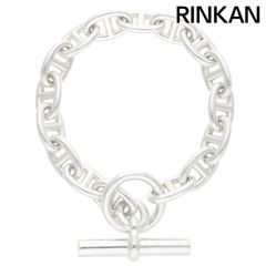 エルメス  Chaine d'Ancre MM シェーヌダンクルMMシルバーブレスレット メンズ 16LINK