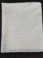 1308 【ラスト1点】USA輸入生地　dearSTELLA　猫　シーチング　106-110×60cm　綿100％