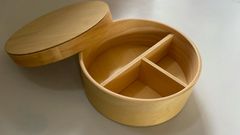 おひつ弁当　タンバリン型　漆器　※未使用