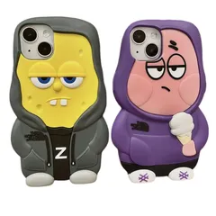 【特価商品】立体デザイン 3D快適に感じます ケース 用 アイフォン 13ProMax スマホケース(for iPhone スポンジボブ iPhone13ProMax) Qivor