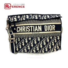 Dior ディオール ショルダーバッグ オブリーク ジャガード ネイビー