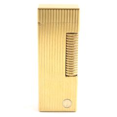 dunhill S型 ライター ゴールド 20MICRONS刻印 イングランド製 - メルカリ