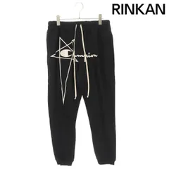 リックオウエンス Champion パンツ RICK OWENS (リック オウエンス) JOGGERS / BLACK | Detail