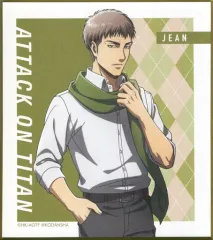 【中古】紙製品 ジャン・キルシュタイン(名入り) 「進撃の巨人 描き下ろしイラスト マフラー着用ver. トレーディングミニ色紙」