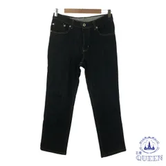 ☆美品☆ EDWIN エドウィン パンツ デニム ジーンズ 503 カジュアル 細身 ロング レディース ブラック 29 日本製 901-13862 送料無料 古着