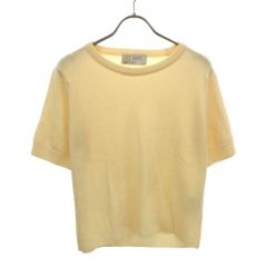John Smedley シーアイランドコットン 半袖ニット イエロー S - メルカリ