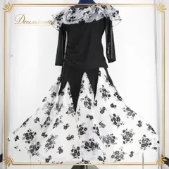 【美品 社交ダンス衣装】上下セット レッスンウェア 練習着 leirena レイリーナ 紺 白 ネイビー ホワイト バイカラー 上品 2025年最新】レイリーナの人気アイテム - メルカリ