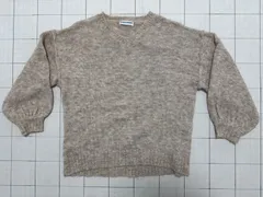 ハ2501-6-3591 ロデオクラウンズ　RODEO CROWNS 長袖ニット　ベージュ　FREE