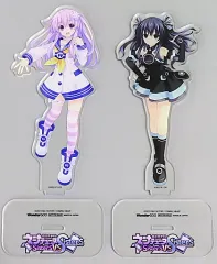 【中古】アクリルスタンド・アクリルパネル [単品] ネプギア＆ユニ アクリルフィギュア2種セット 「PS5/PS4ソフト 超次元ゲイム ネプテューヌ Sisters vs Sisters WonderGOOオリジナル限定セット」 同梱特典