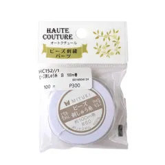 【フォロー割】HC152-1 白 60/100m巻 ビーズ刺しゅう糸 MIYUKI