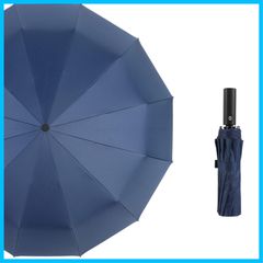 【人気商品】梅雨対策 頑丈12本骨 台風 グラスファイバー 耐強風 遮光 UVカットコンパクト 撥水速乾 晴雨兼用 収納ポーチ付き umbrella 大きい メンズ 軽量 レディース 自動開閉 折りたたみ傘 傘 Hoottsea