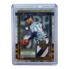 TOPPS MLBカード MUSEUM COLLECTION OZZIE ALBIES BRAVES 19/25 #MMR-OA 送料無料 中古 IT2
