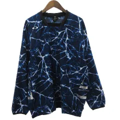 オークリー OAKLEY タグ付き 22AW STRIKING WIND LS PULLOVER 2.0 ウィンドブレーカー 野球ウェア カットソー 長袖 プルオーバー 総柄 FOA404162 青 ブルー XLのサムネイル