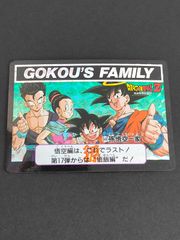 ドラゴンボールZ GOKOU'S FAMILY 646 孫悟空一家 646 GOKOU'S FAMILY DRAGONBALL Z PP Card Goten