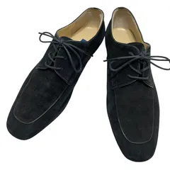 【美品】フレスカ (23.5) レースアップシューズ ドレスシューズ スニーカー 銀座ヨシノヤ スウェード 本革 レザー 希少デザイン