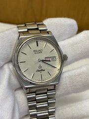 不動　セイコー　デイデイト　シルバーウェーブ 8229-8000　クォーツ　ステンレス　QZ Silver wave SEIKO