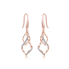 【特価商品】Free bird ピアス レディース「揺れる葉」シンプルな透かし彫りデザイン かわいい フックピアス 金属アレルギー対応 上品 大人 おしゃれ プレゼント 女性