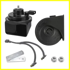 TOYOTA用 TOYOTA レクサスホーン LEXUS レクサス風 適用するトヨタ レクサス ヨタ汎用 二股分岐ハーネス付き 110db 12V 高音/低音 純正サウンド 純正プレミアムホーン 車用 クラクション 防水 ホーン 防塵 ホーント 取付簡単 車のサムネイル