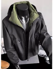 マウンテンパーカー メンズ 撥水 防風 ウィンドブレーカー 春秋 アウター 薄手 ジャンパー 登山 フード取り外し可　ジャケット 通学勤 キャンプ