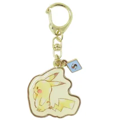【メール便】ポケットモンスター キーリング ピカチュウイニシャルキーホルダー S ポケモン カミオジャパン プレゼント キャラクター グッズ 