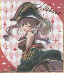 ブシロードクリエイティブ ヴァイスシュヴァルツ&Reバースpresentsホロライブプロダクションフェスティバル 宝鐘マリン 宝鐘マリン トレーディングミニ色紙 02