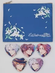 【中古】雑貨 集合 トレーディングハート缶バッジ コンプリートセット 「ピオフィオーレの晩鐘」