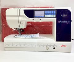 ジャノメ　ミシン　elna execellence エクセレンス　740 クリアテーブル大・小プレゼント♪ 最終価格！！