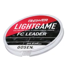 ゴーセンGOSEN　アンサーライトゲームリーダー　ANSWER LIGHTGAME LEADER FC　30m　ハリス