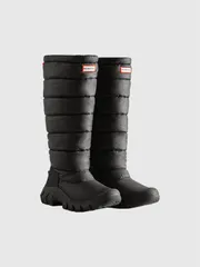 HUNTER ハンター スノーブーツ レディース 防寒 防水 イントレピッド インシュレイティド トール スノー ブーツ ロングブーツ 防寒 雪 雨 長靴 冬 WFT2108WWU