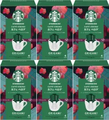 スターバックス オリガミ パーソナルドリップコーヒー カフェベロナ 1箱(5袋入)×6個セット [ココア] [9グラム (x 30)]
