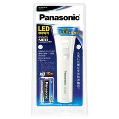 Panasonic LED懐中電灯 BF-158BK-W 本体 - メルカリ
