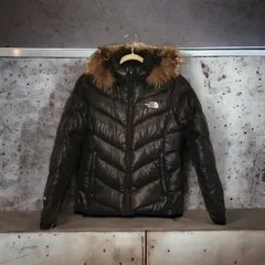 ★ファー付き★ The North Face ザノースフェイス ダウンジャケット S 600フィルパワー 600FILL