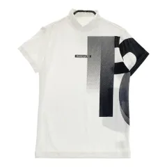 サイズ：00 PEARLY GATES パーリーゲイツ 2024年 半袖ハイネックTシャツ  ホワイト系 [240101260231]# ゴルフウェア レディース ストスト