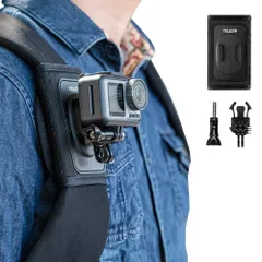 【新着商品】X5 One X4 One X3 R Ace Insta360 Pro/Ace Mini Pro Black 2 13-5 Go2 Hero DJI アクセサリー Action GoPro用 5 調節可能 Pro バッグストラップマウント 3 バッのサムネイル