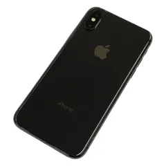 Apple iPhone X 256GB スマートフォン 4G SIMロック解除済み ワイヤレス充電 スペースグレイ MQC12J/A 中古 T1