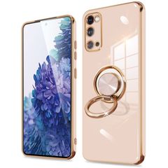 【色: ピンク】Galaxy S20 ケース リング s20 SC-51A/SC