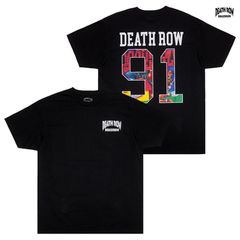 DEATH ROW RECORDS × SNOOP DOGG DOGGYSTYLE 91 Tシャツ【BLACK】(L・XL・2XL)(デスロウレコード スヌープドッグ SNOOP DOGG)