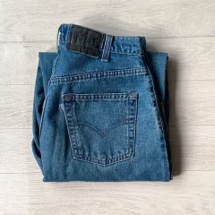 Made in U S A ヴィンテージ 90s LEVI'S(リーバイス) シルバータップ バギー デニム パンツ