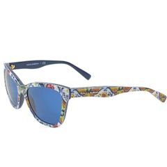 ドルチェ&ガッバーナ ドルガバ キッズ D&G DG4237 307/80 47□15 130 3N サングラス アイウェア ネイビー フラワー ロゴ DOLCE&GABBANA