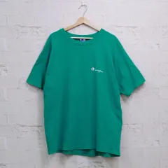 USED 90's CHAMPION USA製 チャンピオン T1011 トリコタグ Tee グリーン XL