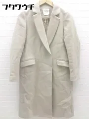 ■ UNITED TOKYO ユナイテッドトウキョウ 長袖 チェスター コート サイズ1 グレージュ レディース 【中古】 【1002800956104】