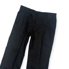 allegri アレグリ シャドーストライプ タック スラックス パンツ 91/ブラック メンズ 三陽商会