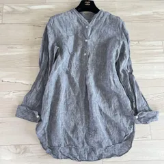 美品♪マーガレットハウエル SOFTLINEN リネン ボウタイブラウス 麻 美品 マーガレットハウエル SOFTLINEN リネン ボウタイブラウス