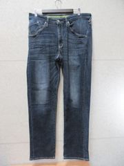 EDWIN エドウィン デニムパンツ ストレッチ素材 無地 インディゴ XLサイズ GER33