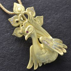 K18 ブラッディマリー Bloodymary 限定 ペンダント YG 狐 - メルカリ