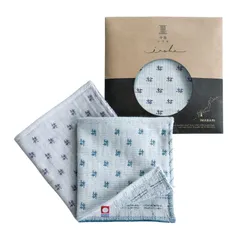 新品 今治いろは ハーフ ハンカチ 和柄 今治タオル 約1324.5cm 退職 お祝い 返礼品 内祝い プレゼント 綿100% ガーゼ (Aセット2枚組)