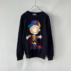 80s USA製　PEANUTS チャーリーブラウン　スウェット　スヌーピー T1346 B3
