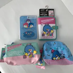 タキシードサム グッズ セット アクリルスタンド カードケース ポーチ サンリオ 当たりくじ しまむら